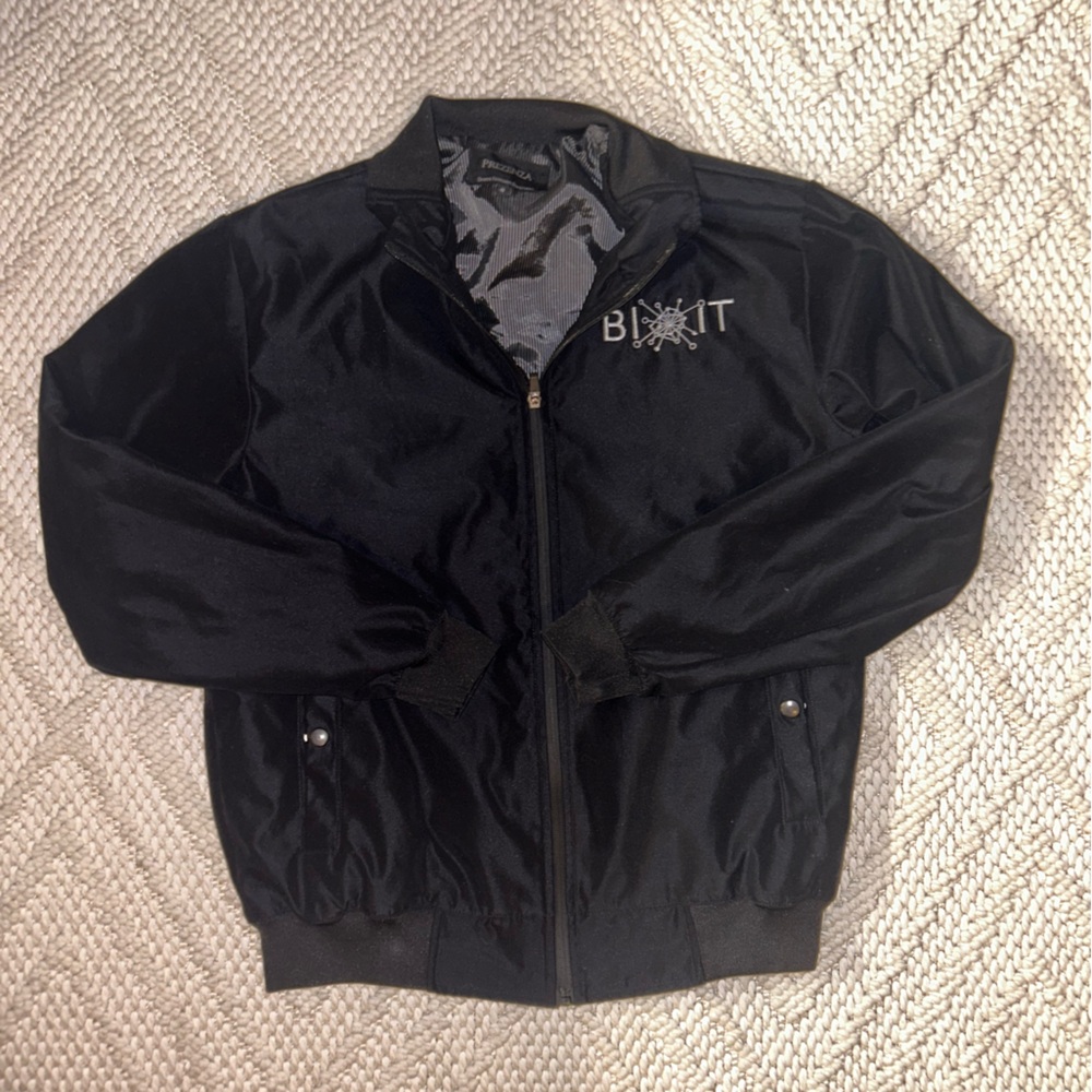 Black Bomber Jacket